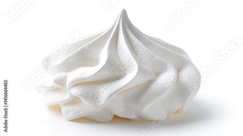 Fluffy meringue dessert