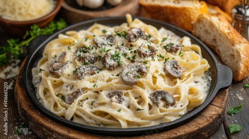 Creamy pasta dish restaurant food photography high quality italian dish