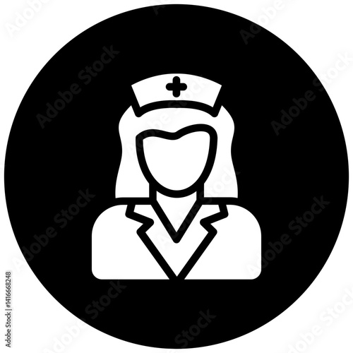 Vector Design Nurse Icon Style