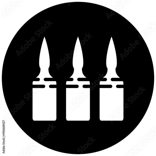 Vector Design Ampoule Icon Style