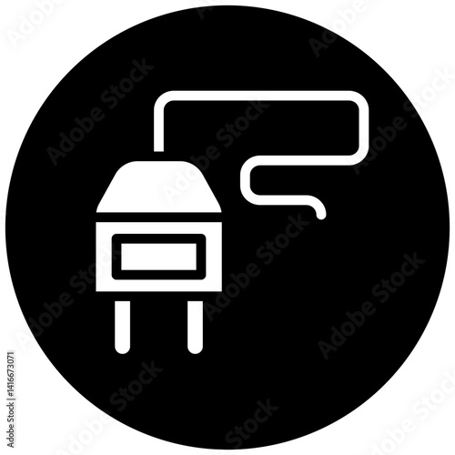 Vector Design Power Plug Icon Style