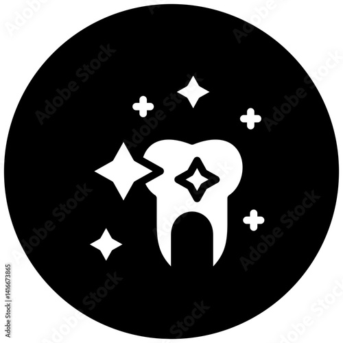 Clean Tooth Icon Style
