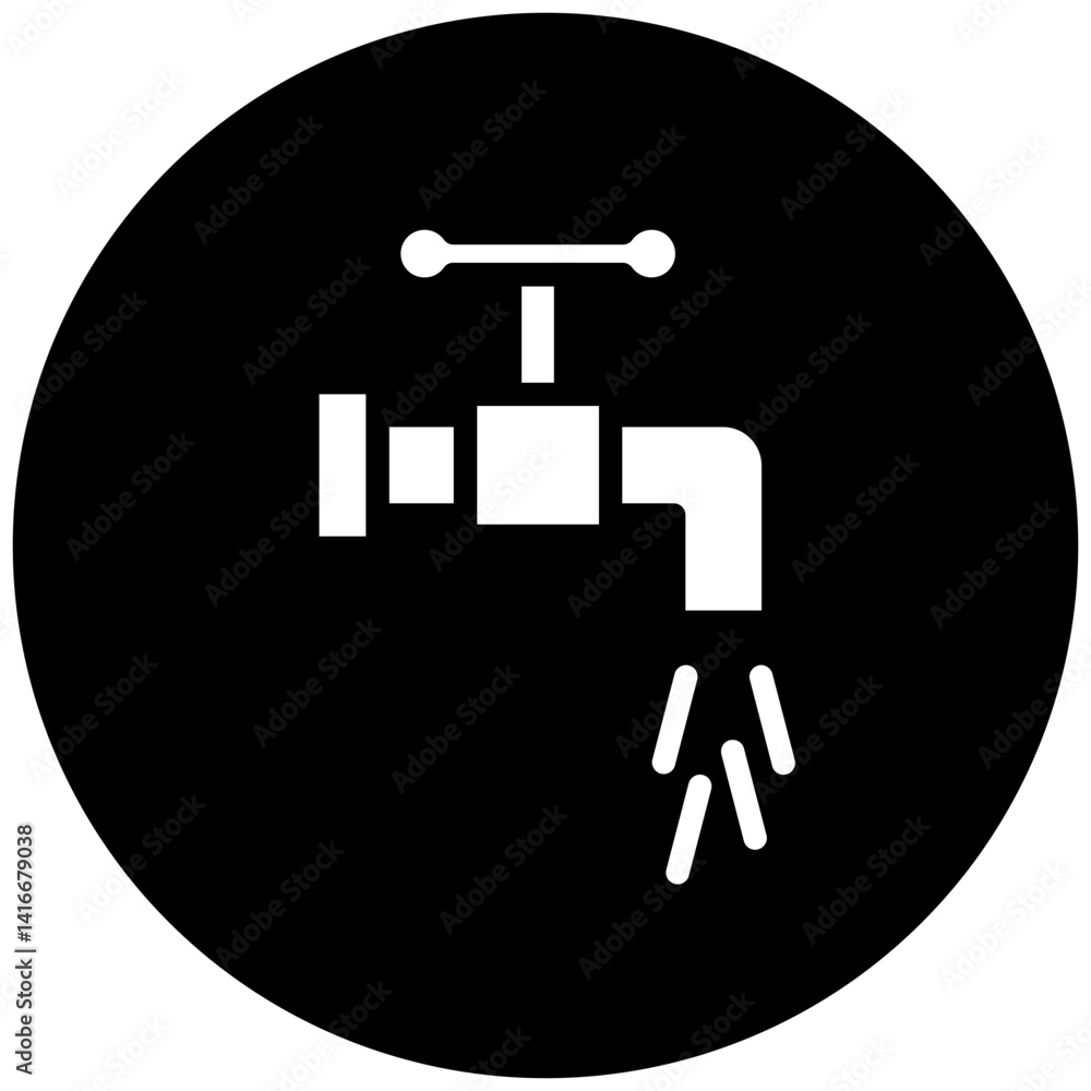 Faucet Icon Style Faucet Icon Style