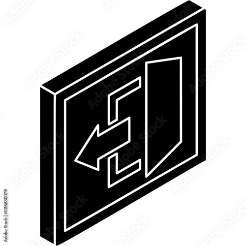 Emergency Exit Icon