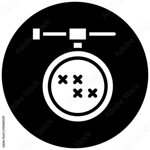 Cross Stitch Icon Style