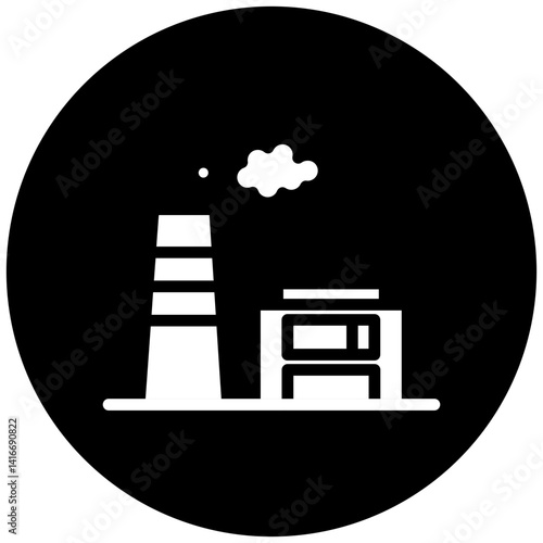 Power Plant Icon Style