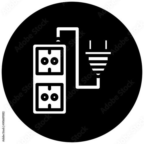 Power Strip Icon Style