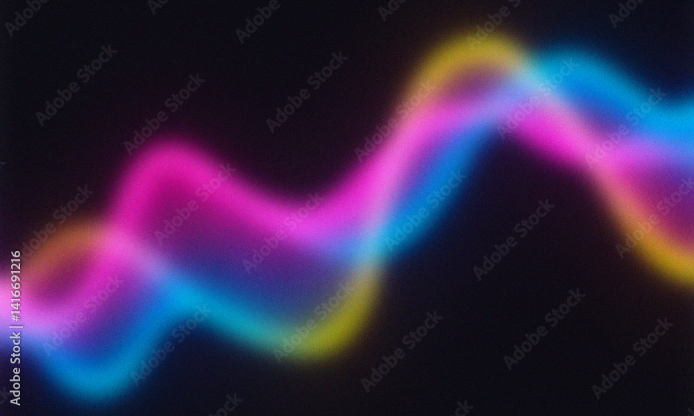 abstract colorful shape in dark background- texture, grain, noise, wallpaper, poster, backdrop, banner- pink, blue, yellow, black abstract colorful shape in dark background- texture, grain, noise, wallpaper, poster, backdrop, banner- pink, blue, yellow, black