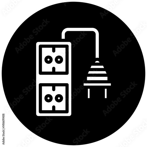 Extension Cord Icon Style