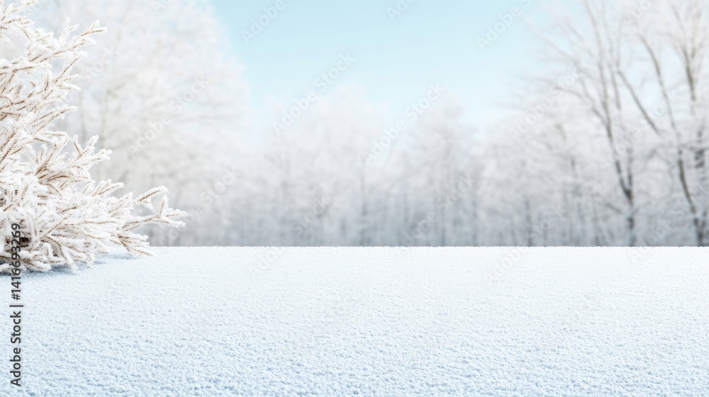Obraz premium Winter wonderland landscape