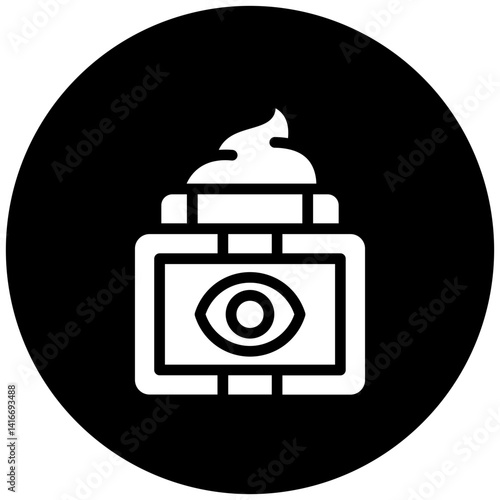 Eye Cream Icon Style