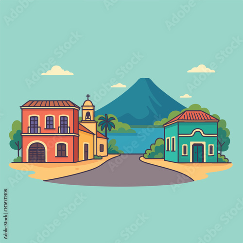 Panajachel  lago de Atitlan Guatemala
