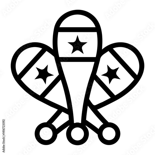 entertainment Line Icon