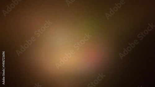 Colorful light leaks on footage, on black background. Studio lens flare burst. Natural lamp light bokeh effect. For creating overlays on footage. Video styling. Scene transitions.