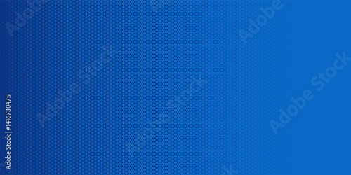 Triangles Halftone Pattern Vector Abstract Geometric Technology Background. Triangular Half Tone Texture