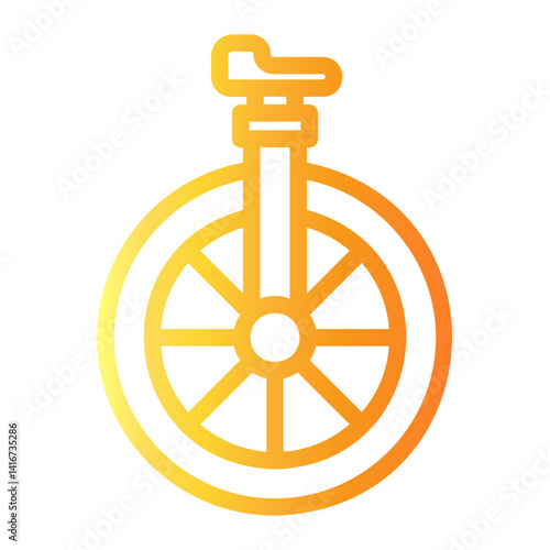 entertainment Line Gradient Icon