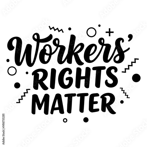 Bold, stylized typography graphic.  Suitable for social media, posters, or activism.