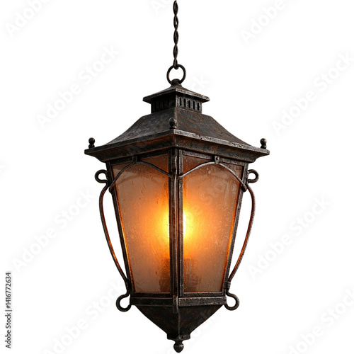 Vintage Rustic Lantern Hanging Decoration