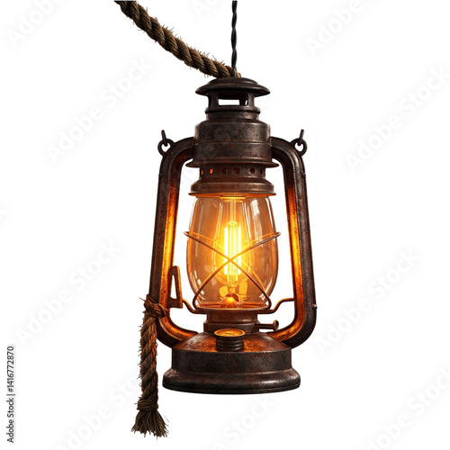 Vintage Rustic Lantern Hanging Decoration