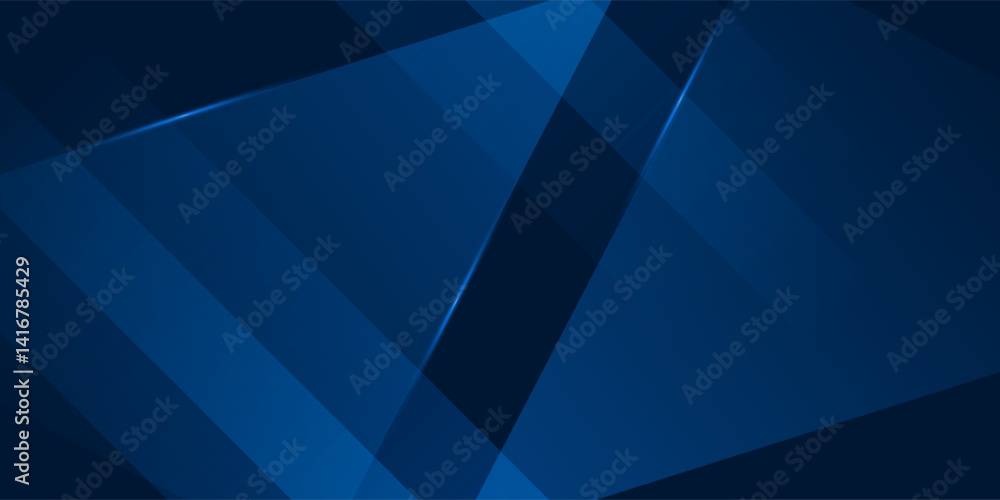 Abstract dark blue gradient background with geometric overlap design. Blue background with shadow and lights. Abstract background texture design, poster, banner blue background. Eps10 Vector Abstract dark blue gradient background with geometric overlap design. Blue background with shadow and lights. Abstract background texture design, poster, banner blue background. Eps10 Vector
