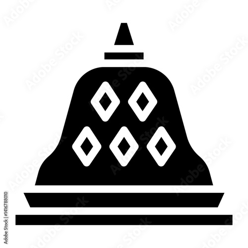 stupa Solid icon
