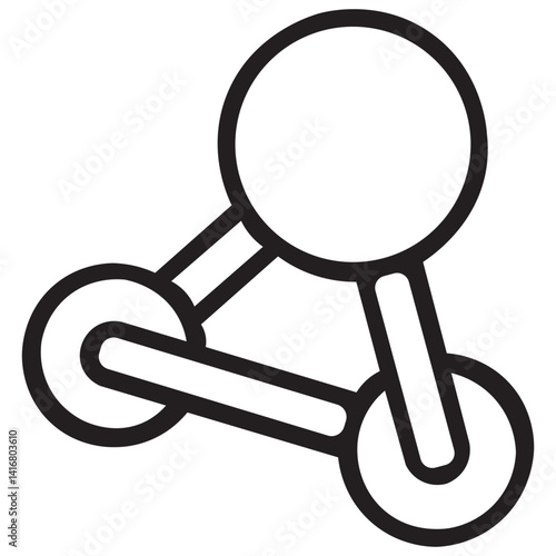 Illustrations of Icon Atom Circle Symbol