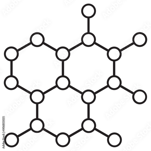 Icon of benzene science line
