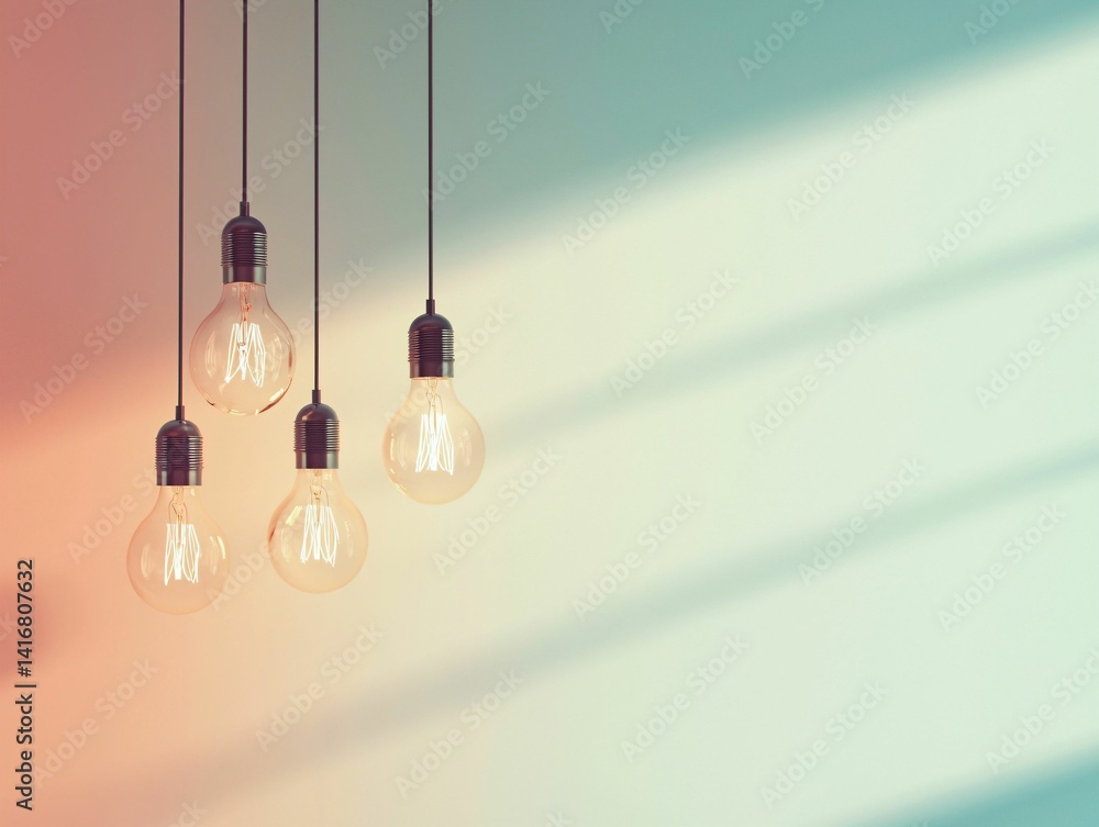 Hanging Edison Bulbs Hanging Edison Bulbs