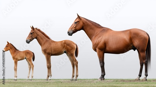 Growth Stages of a Horse