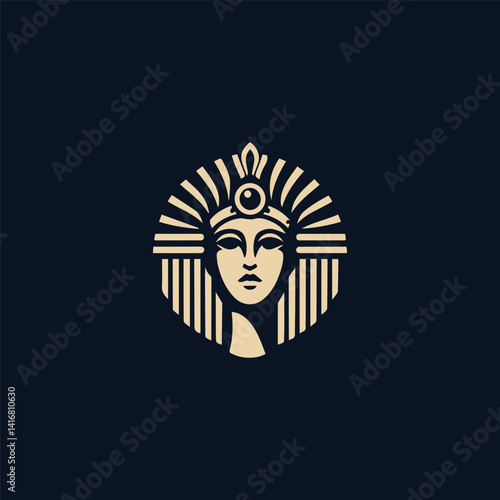 Queen cleopatra logo