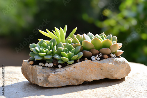 desert lithops (living stones),