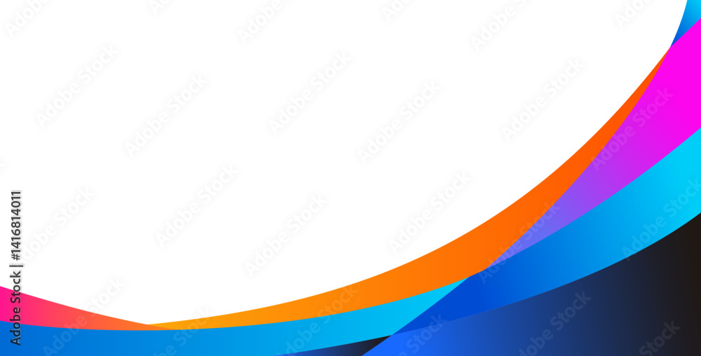 Fototapeta premium abstract colorful trendy banner background