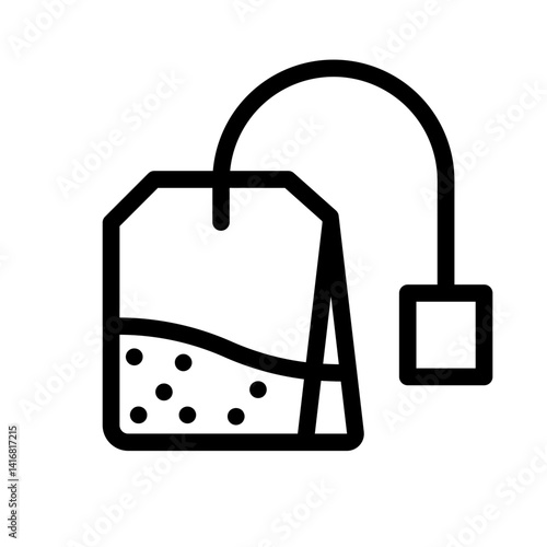 teabag Line Icon