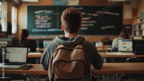 EdTech supporting flipped classroom models with video lectures and discussions,