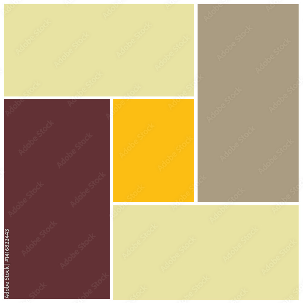 Fototapeta premium Social media design collage design