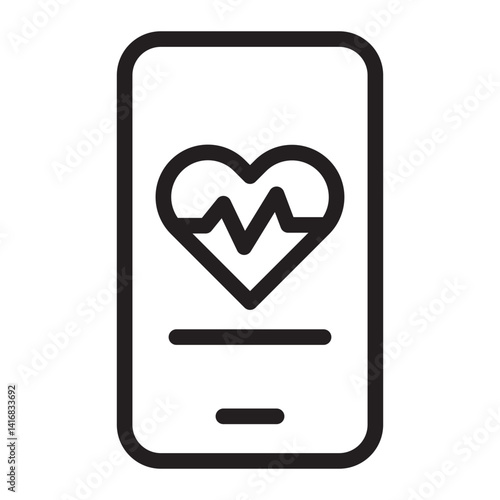 health Line Icon