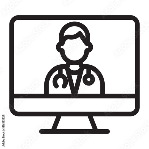 online Line Icon