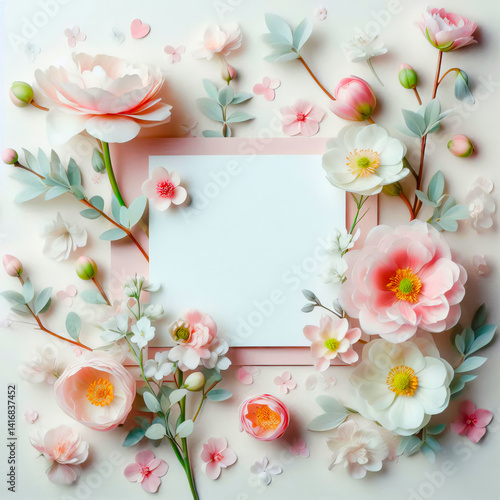 Mother's Day Floral Background