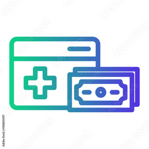 medical Line Gradient Icon