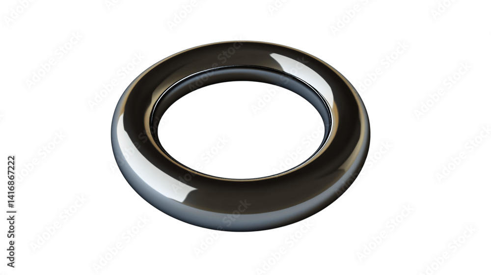 High-resolution image of a single magnet, centered on white background with no other objects --ar 16:9 High-resolution image of a single magnet, centered on white background with no other objects --ar 16:9