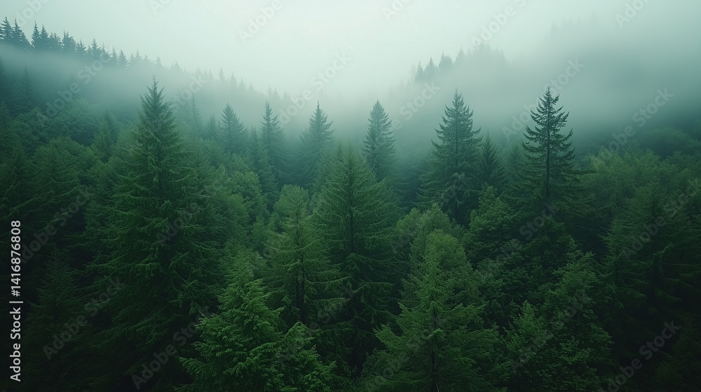 Fototapeta premium Beautiful Tropical Rainforest