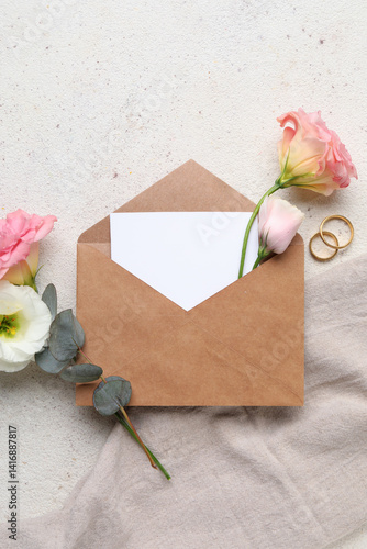 Composition with envelope, ...