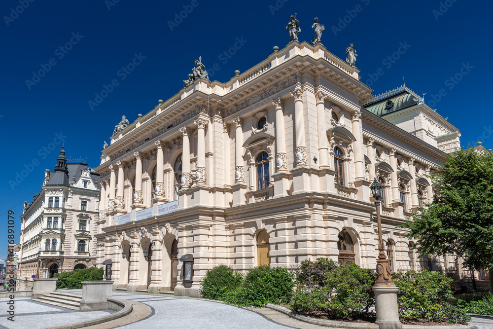Fototapeta premium The F. X. Salda Theatre (Divadlo Frantiska Xavera Salda) is a theatre in Liberec, Czech Republic. It is a venue for theatre, opera and ballet performances.