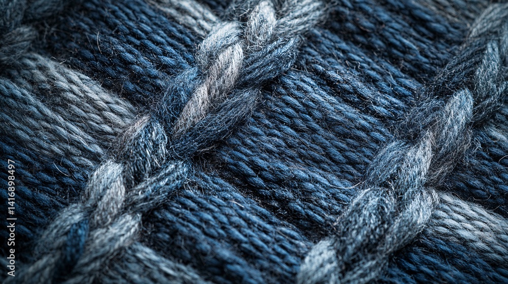 Recycled textile texture forming soft diagonal lines Recycled textile texture forming soft diagonal lines