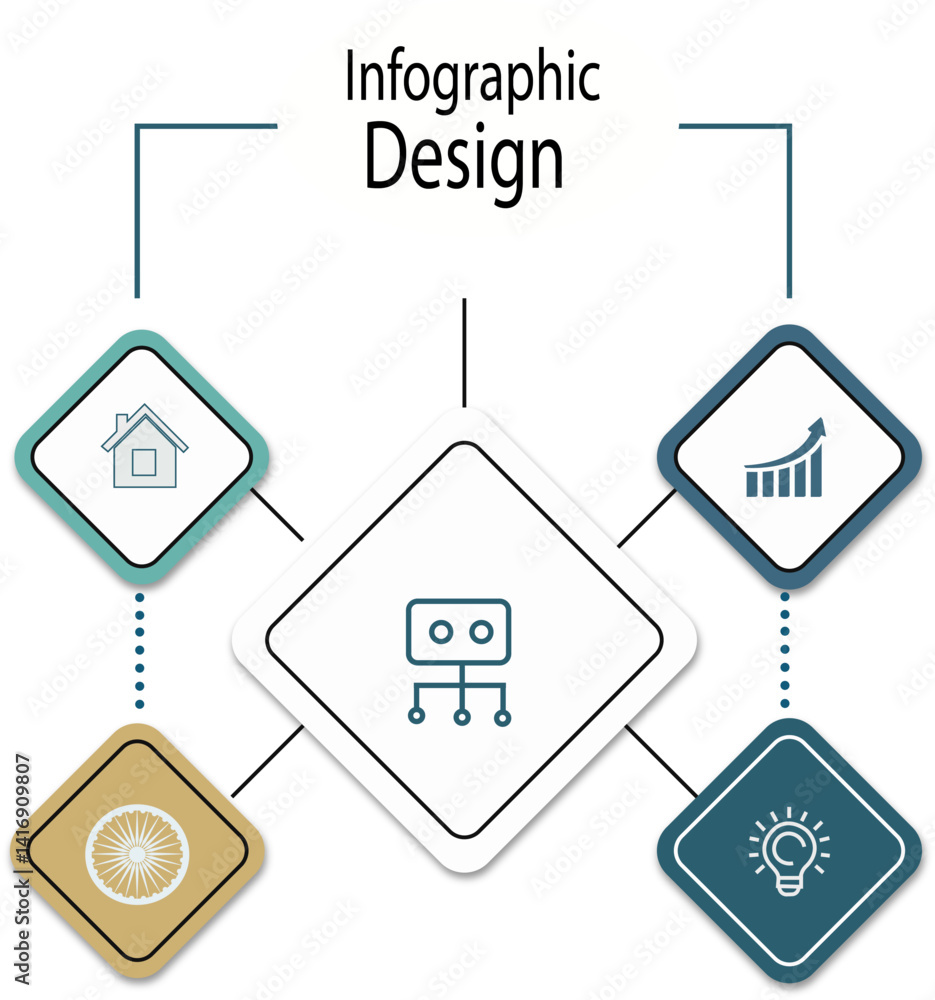 professional 4 step infographic professional 4 step infographic