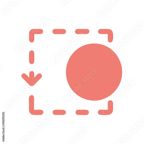 Resize icon, resize image, adjust selection and object