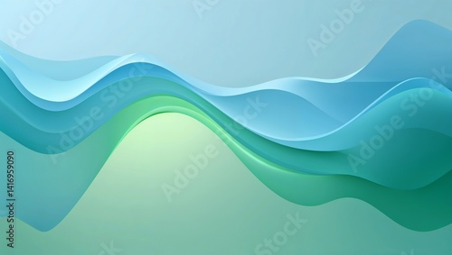 Soft gradient fading from light blue at the top to soft green at the bottom