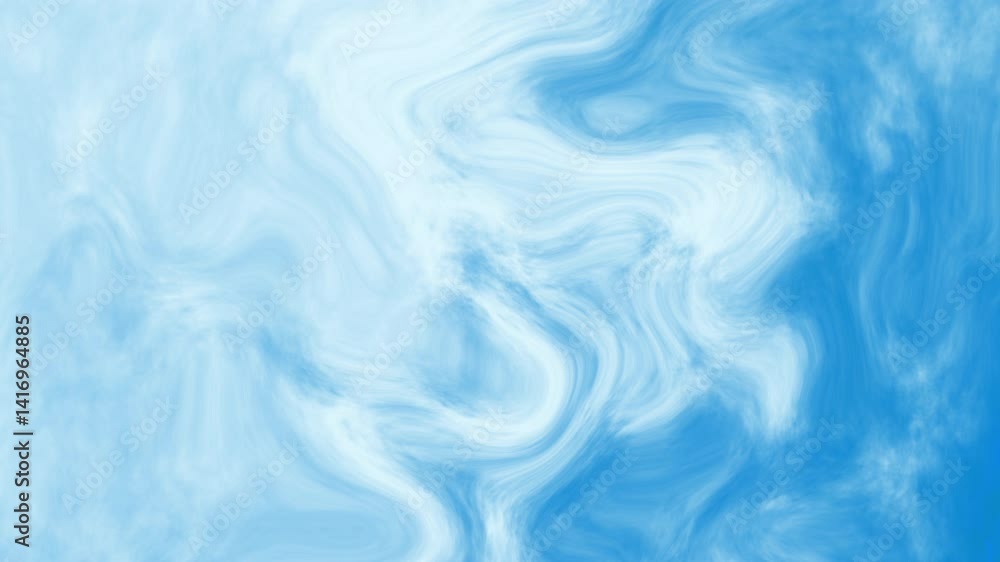 Sky blue swirls in an abstract dreamy white and blue design suitable for backgrounds, posters, branding, and artistic projects. Sky blue swirls in an abstract dreamy white and blue design suitable for backgrounds, posters, branding, and artistic projects.
