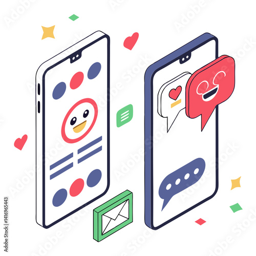 Edit Messaging App Animated Icon Pack
