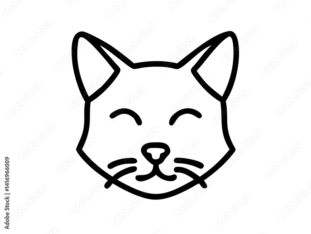 Cat Line Art Vector Design, Minimalist Cat SVG, Elegant Pet Outline SVG Vector Cat Line Art Vector Design, Minimalist Cat SVG, Elegant Pet Outline SVG Vector